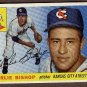 1955 Topps baseball card #96 (B) Charlie Bishop EX Kansas City A's