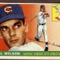 1955 Topps baseball card #86 Bill Wilson NM- Kansas City A's
