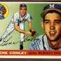 1955 Topps baseball card #81 (C) Gene Conley EX Milwaukee Braves