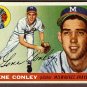 1955 Topps baseball card #81 (E) Gene Conley VG Milwaukee Braves