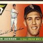 1955 Topps baseball card #66 (B) Ron Jackson VG/EX Chicago White Sox