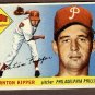 1955 Topps baseball card #62 (B) Thornton Kipper EX/NM Philadelphia Phillies