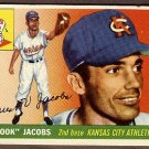 1955 Topps baseball card #61 Spook Jacobs EX/NM Kansas City A's