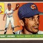 1955 Topps baseball card #61 (D) Spook Jacobs EX/NM Kansas City A's