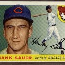 1955 Topps baseball card #45 Hank Sauer EX Chicago Cubs