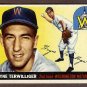 1955 Topps baseball card #34 Wayne Terwilliger VG Washington Nationals