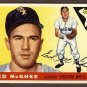 1955 Topps baseball card #32 (B) Ed McGhee NM Chicago White Sox