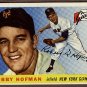 1955 Topps baseball card #17 (B) Bobby Hoffman EX/Nm New York Giants
