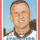 1967 Topps baseball card #599 Bob Duliba NM Kansas City A's