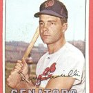 1967 Topps baseball card #551 Doug Camilli EX/NM Washington Senators