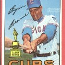 1967 Topps baseball card #439 Byron Browne EX Chicago Cubs