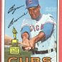 1967 Topps baseball card #439 Byron Browne EX Chicago Cubs