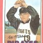 1967 Topps baseball card #425 Pete Mikkelsen EX Pittsburgh Pirates