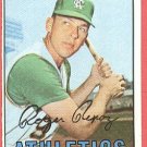 1967 Topps baseball card #416 Roger Repoz Ex Kansas City A's