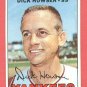 1967 Topps baseball card #411 Dick Howser EX/Nm New York Yankees