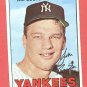 1967 Topps baseball card #393 (B) Jim Bouton EX New York yankees