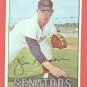 1967 Topps baseball card #291 Jim Hannan Ex Washington Seanators