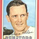 1967 Topps baseball card #118 Bernie Allen EX Washington Senators