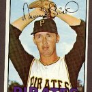 1967 Topps baseball card #84 Tommie Sisk NM Pittsburgh Pirates