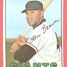 1967 Topps baseball card #83 Ollie Brown EX San Francisco Giants