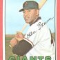 1967 Topps baseball card #83 Ollie Brown EX San Francisco Giants