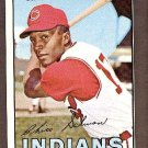 1967 Topps baseball card #43 Chico Salmon NM Cleveland Indians