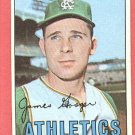 1967 Topps baseball card #17 Jim Gosger EX- Kansas City A's
