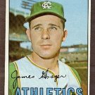 1967 Topps baseball card #17 (C) Jim Gosger NM Kansas City A's