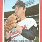 1967 Topps baseball card #11 Barry Moore EX Washington Senators