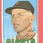 1967 Topps baseball card #4 Hal Lanier EX San Francisco Giants