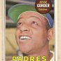 1969 Topps baseball card #617 Jesse Gonder EX San Diego Padres