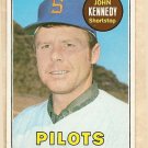 1969 Topps baseball card #631 John Kennedy Ex Seattle Pilots