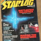 Starlog magazine #27 1979 Alien interviews, Martian Chronicles, Black Hole, Battlestar Galactica