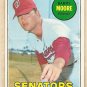 1969 Topps baseball card #639 Barry Moore EX/NM Washington Senators