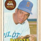 1969 Topps baseball card #651 Gus Gil NM Seattle Pilots
