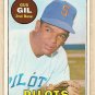 1969 Topps baseball card #651 Gus Gil NM Seattle Pilots