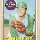 1969 Topps baseball card #546 Jim Nash NM Oakland A's