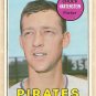 1969 Topps baseball card #596 Chuck Hartenstein EX