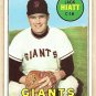 1969 Topps baseball card #204 Jack Hyatt VG