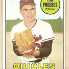 1969 Topps baseball card #185 Tom Phoebus NM