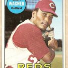1969 Topps baseball card #187 Leon Wagner EX