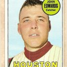 1969 Topps baseball card #186 John Edwards VG