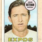 1969 Topps baseball card #138 John Bateman EX/NM
