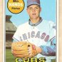 1969 Topps baseball card #115 Bill Hands NM