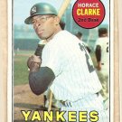 1969 Topps baseball card #87 Horace Clarke EX