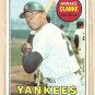 1969 Topps baseball card #87 Horace Clarke EX