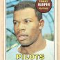 1969 Topps baseball card #42 Tommy Harper VG (nick on back)