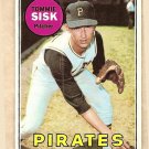 1969 Topps baseball card #152 Tommie Sisk EX
