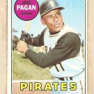 1969 Topps baseball card #192 Jose Pagan VG/EX