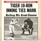 1969 Topps baseball card #167 World Series game 6 EX